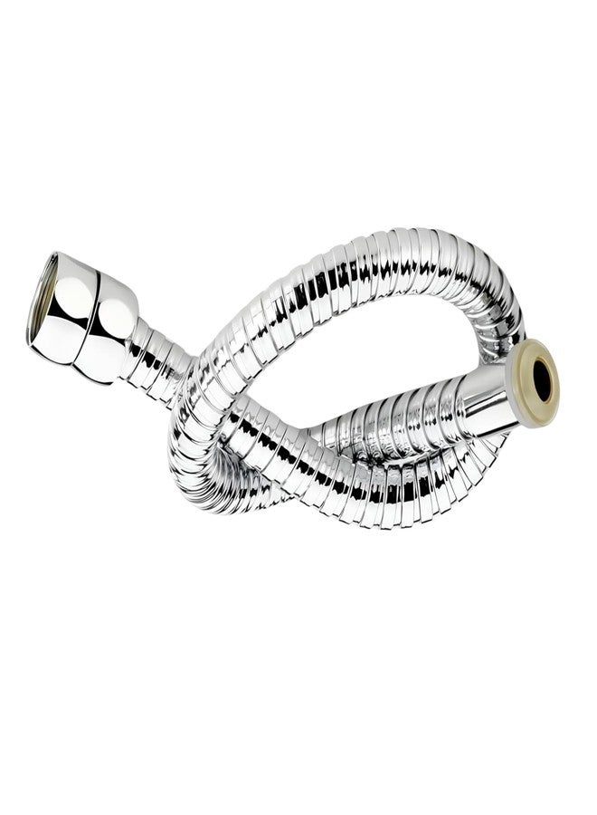 New Ware Stainless Steel Shower Tube Connection Pipe Set- Handheld Shower Head Hose- Health Faucet Hose- Durable & Heavy Duty-Silver(1 Pack) - Image 2